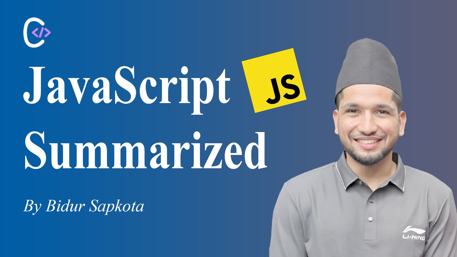 JavaScript of Scripting Language, BCA - Guide by Bidur Sapkota